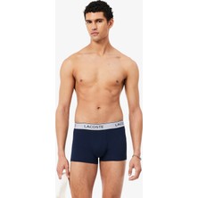 Lacoste Erkek Regular Fit 3'lü Lacivert Boxer5H9002166