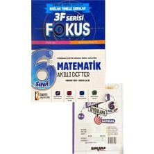 İSEM Yayıncılık 6.sınıf 3f Focus Matematik Akıllı Defter Bağlam Temelli Yeni Baskı+Deneme