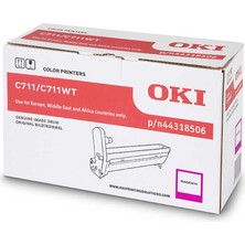 Oki C711-44318506 Kırmızı Orijinal Drum Ünitesi