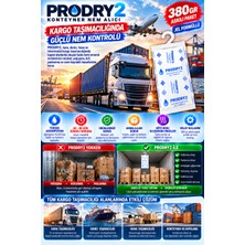 Nemtut Prodry 2 Jel Formüllü Askılı Nem Alıcı – Konteyner, Tır ve Kargo Için Rutubet ve Yoğuşma Önleyici – 20 Paket 7600 gr