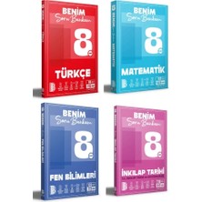 Benim Hocam Yayınları 8. Sınıf Türkçe - Matematik - Fen Bilimleri - Inkılap Tarihi Soru Bankam