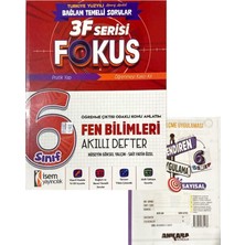 İSEM Yayıncılık 6.sınıf 3f Fokus Fen Bilimleri Akıllı Defter Bağlam Temelli Yeni Baskı+Deneme