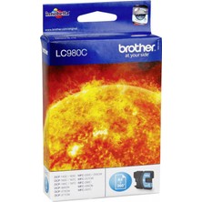 Brother LC38-LC980 Mavi Orijinal Kartuş