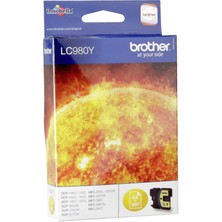 Brother LC38-LC980 Sarı Orijinal Kartuş