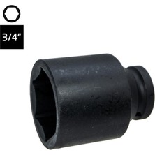 Titi 6612 Altı Köşe 3/4" Havalı Uzun Derin Lokma Anahtar 46 mm