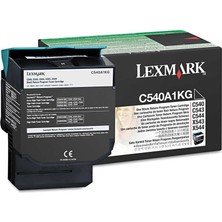 Lexmark C540-C540A1KG Siyah Orijinal Toner