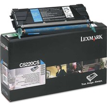 Lexmark C522-C5220CS Mavi Orijinal Toner