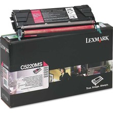 Lexmark C522-C5220MS Kırmızı Orijinal Toner