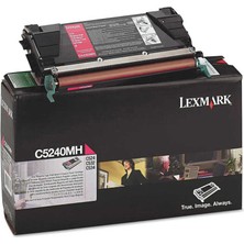 Lexmark C524-C5240MH Kırmızı Yüksek Kapasiteli Orijinal Toner