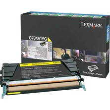 Lexmark C734-C734A1YG Sarı Orijinal Toner