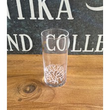 Sanat Taciri 6 Adet Mercan Rakı Bardağı Göbek Rakı Bardağı