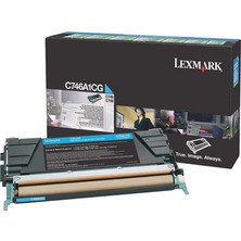 Lexmark C746-C746A1CG Mavi Orijinal Toner