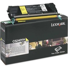 Lexmark C524-C5240YH Sarı Yüksek Kapasiteli Orijinal Toner