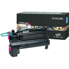 Lexmark X792-X792X1MG Kırmızı Yüksek Kapasiteli Orijinal Toner