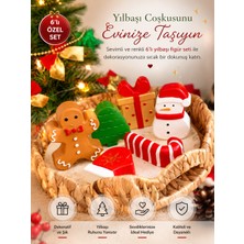Aka Design Noel Dekoratif Objeler 6 Lı Set