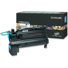 Lexmark C792-C792X1CG Mavi Yüksek Kapasiteli Orijinal Toner