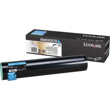 Lexmark X940-X945X2CG Mavi Orijinal Toner