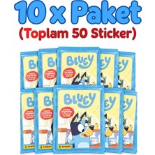 MNT Zone Panini Bluey Sticker 2025 x 10'lu Paket