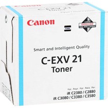 Canon C-EXV-21-0453B002 Mavi Orijinal Fotokopi Toner
