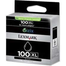 Lexmark 100XL-14N1068E Siyah Yüksek Kapasiteli Orijinal Kartuş