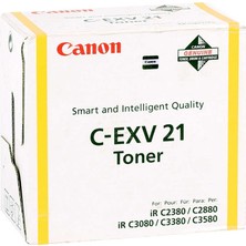 Canon C-EXV-21-0455B002 Sarı Orijinal Fotokopi Toner
