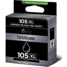 Lexmark 105XL-14N0822E Siyah Orijinal Kartuş