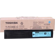 Toshiba T-FC35E-C Mavi Orijinal Fotokopi Toner