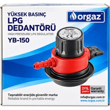 Karahisarlı Metal Orgaz Yüksek Basınç Lpg Dedantörü YB-150