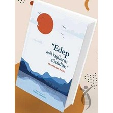 Yapı Kredi Yayınları Özel Tarasrimli Huzur Ajandası - Edep Asil Kişilerin Süsüdür
