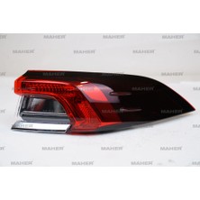 Maher Toyota Corolla 2019-2021 Stop Lambası Ledsiz Dış Sağ (Oem NO:8155102D10)
