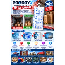 Nemtut Prodry 2 Jel Formüllü Askılı Nem Alıcı – Konteyner, Tır ve Kargo Için Rutubet ve Yoğuşma Önleyici – 10 Paket 3800 gr