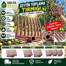 Delta Ziraat Zeytin Toplama Tırmığı – Zeytin Hasat Aparatı – Pratik Zeytin Toplama Tarağı