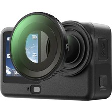 Telesin Osmo Action 6 Cpl Polarize Filtre Vidalı Dişli Montaj Lens Filtresi