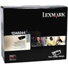 Lexmark 12A8244 Siyah Yüksek Kapasiteli Orijinal Toner