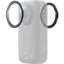 Telesin INSTA360 X6 Uv Filtre Kiti Ön ve Arka Lens Seti 2'li Koruyucu Lens Filtresi