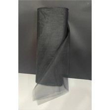 Luord-Store Bohça Süsü, Nişan Bohça Süsü, Kapı Süsü Tülü, Doğum Günü Tülü 50 Metre Si̇yah Top 3 Metre Eni̇nde