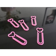 Luord-Store 3D Baskı Figürlü Ataç - 10LU Set - Pembe