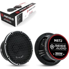 Reiss Reıss Audıo RS-M6TJ Oto Midrange 16CM 350 Watt Kapaklı 2 Adet