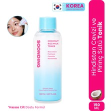 SOONDING Hindistan Cevizi ve Pirinç Sütü Tonik 150 ml Milk Toner