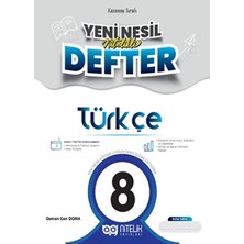 TeknoKapsül 8.sınıf Akıllı Defter Türkçe Yeni Nesil Nitelikli