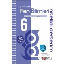 TeknoKapsül Nitelik Yayınları 6. Sınıf Fen Bilimleri Nitelikli Defterim