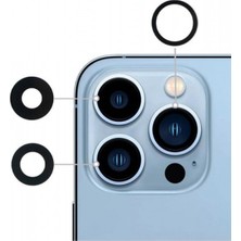 Efnaz Style iPhone 13 Pro Kamera Camı Lensi Seti