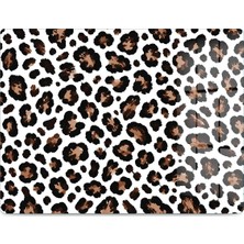 Reflexa Cam Kesme Tahtası Leopar Desenli Çok Amaçlı 40X30 cm