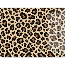 Reflexa Cam Kesme Tahtası Leopar Desenli Çok Amaçlı 40X30 cm