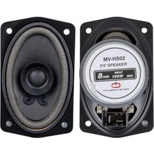 Efnaz Style Magicvoice MV-HS02 3x4’’ 7.5X10 cm 8 Ohm Max 100 Watt Oval Oto Hoparlör