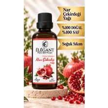 Elegant Nar Çekirdeği Yağı – Soğuk Sıkım – Punica Granatum – %100 Saf – %100 Doğal