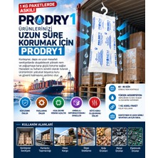 Nemtut Prodry 1 Konteyner Nem Alıcı Aktif Kil – Askılı Rutubet Giderici, Nem Tutucu, Yoğuşma ve Korozyon Önleyici 20 Paket 20 kg