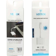 Teknotok Type-C Hafıza Kart Okuyucu Veltex VTX-509