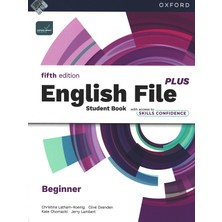 Oxford University Press English File Plus Beginner Student Book With Access To Skills Confidence (5nd)
