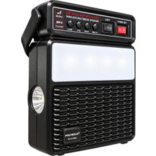 PolyGold 2730SL Solar Şarjlı Bluetooth Hoparlör Fm Radyo LED Fener Kamp Lambası Powerbank Usb/tf Kart